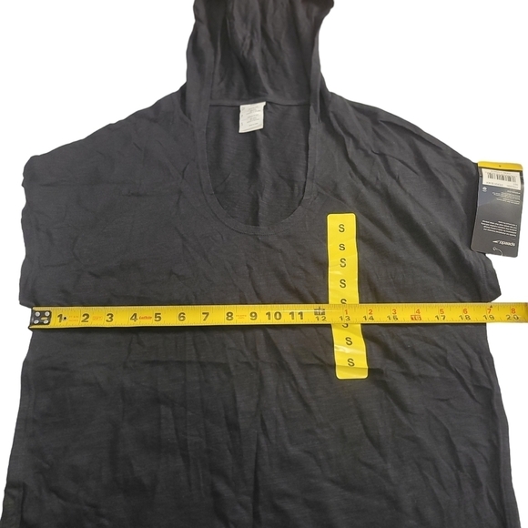 Speedo White Hooded Swim Coverup Adjustable Length Size Small - Picture 6 of 10